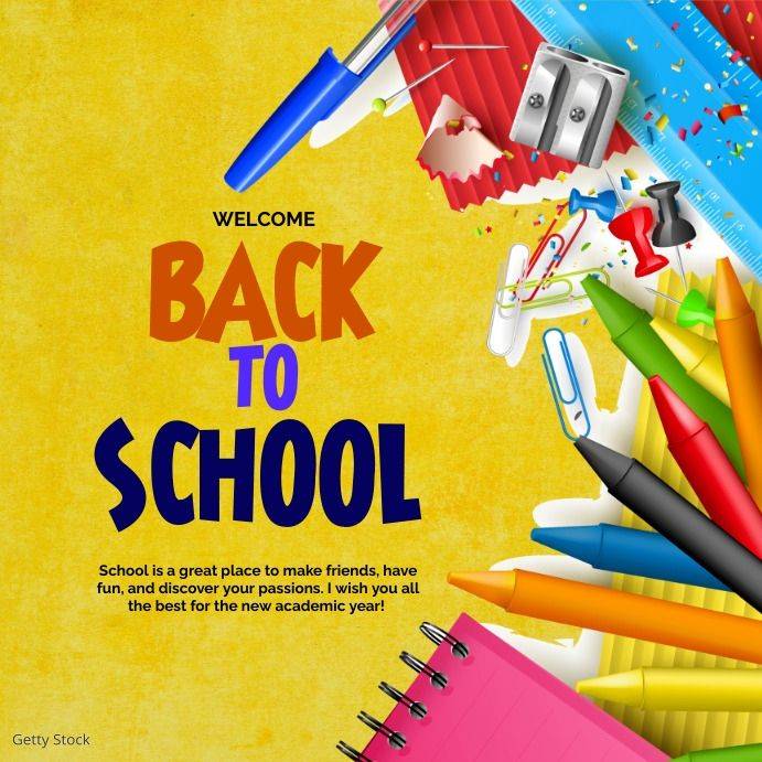 "Wishing all our students and staff a wonderful start to the new term!"